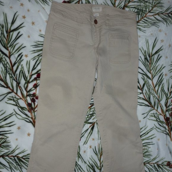 American Eagle Stretch  Crop Jeans / capris Sz 4 - Picture 3 of 10